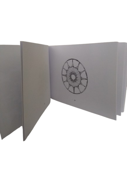 Das Malbuch Mandala für Groß und Klein im Querformat