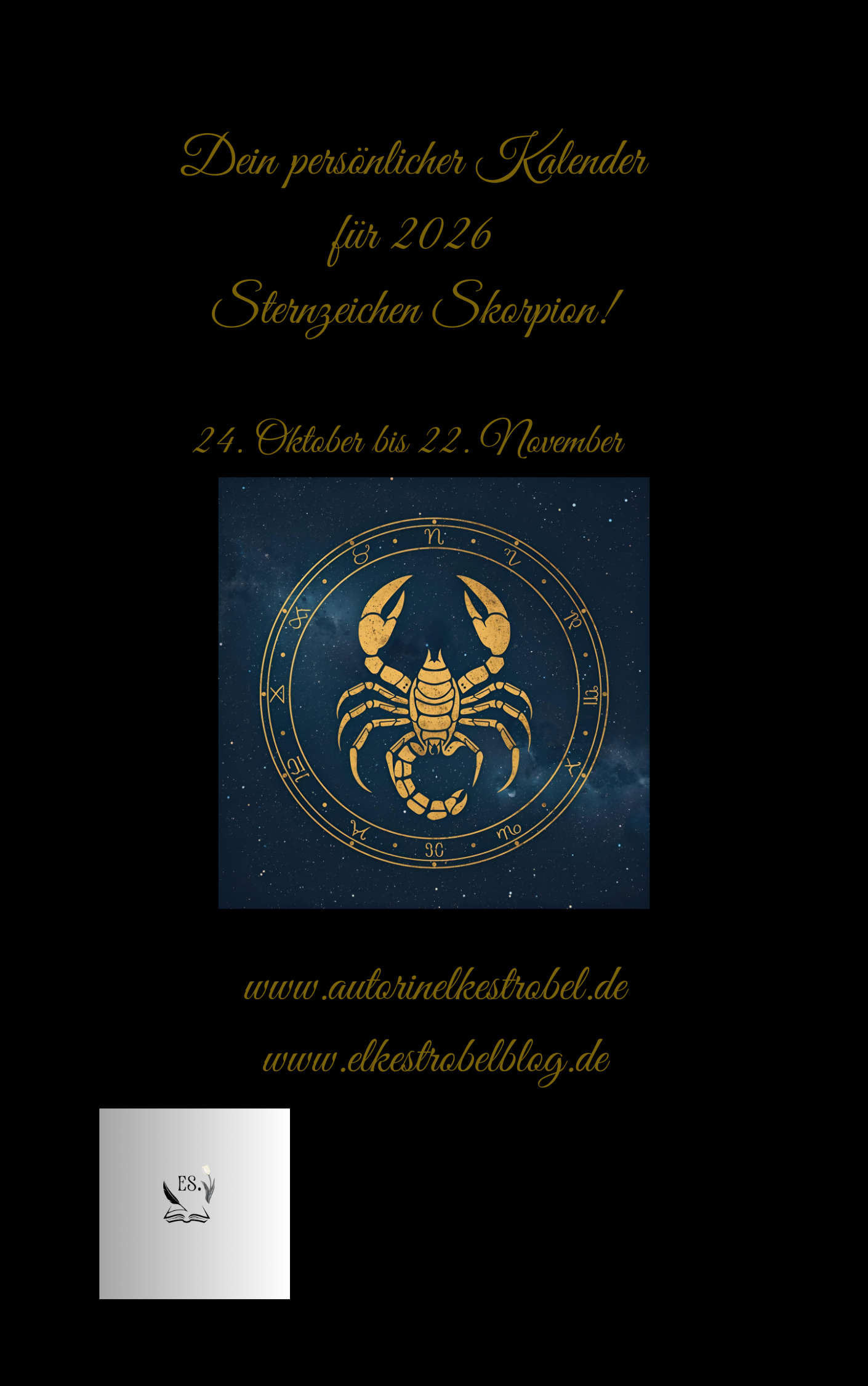 Kalender 2026  Skorpion
