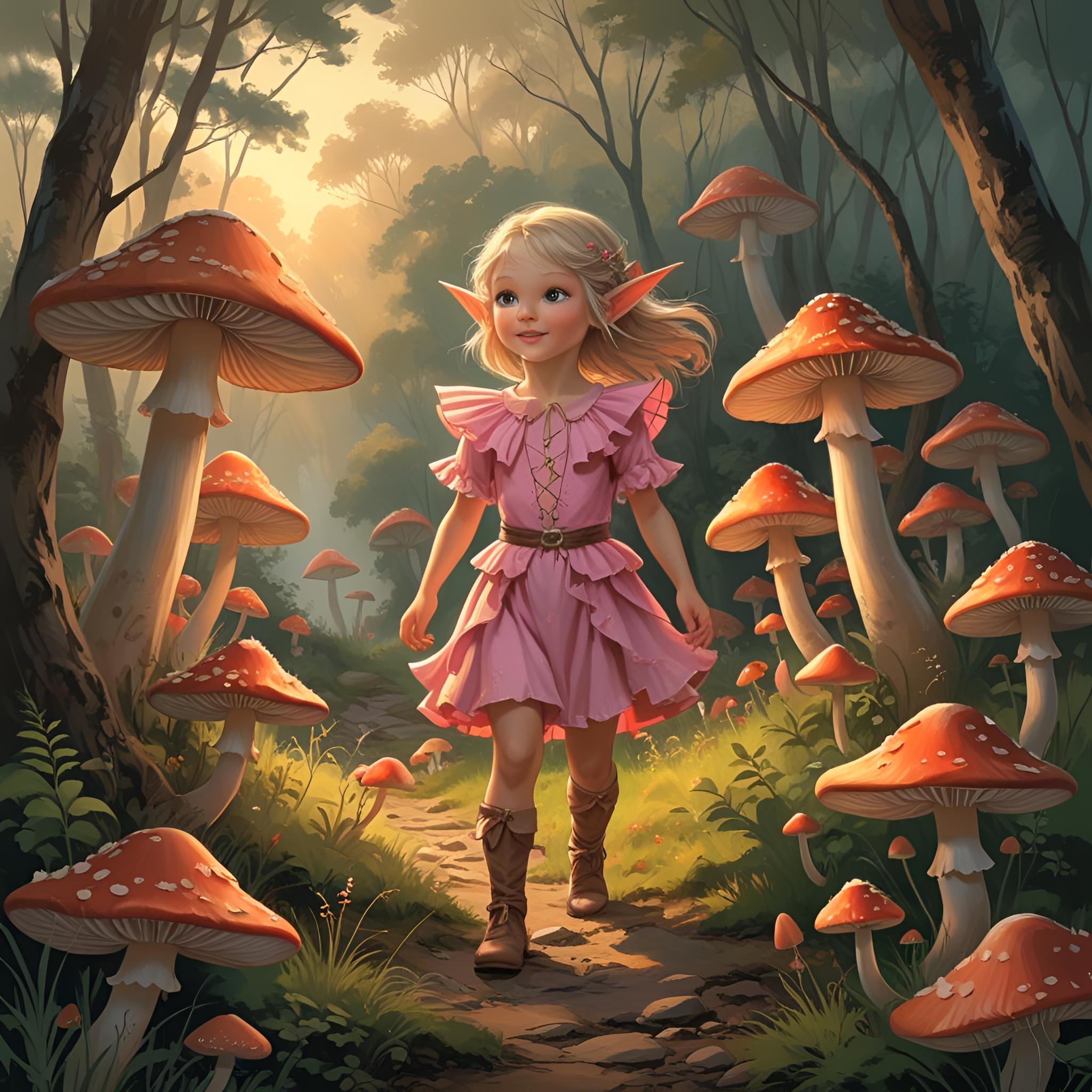 Freundebuch für die Grundschule / Elfenmädchen