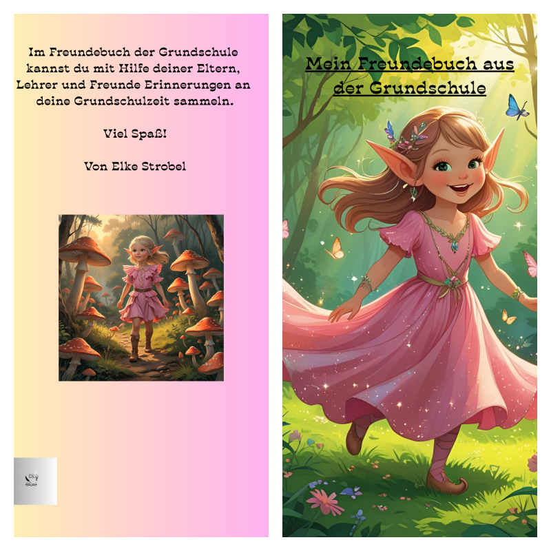 Freundebuch für die Grundschule / Elfenmädchen