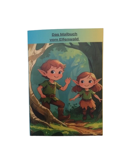 Malbuch Elfenwelt