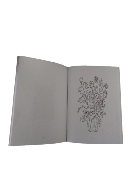 Malbuch Blumenwelt 2