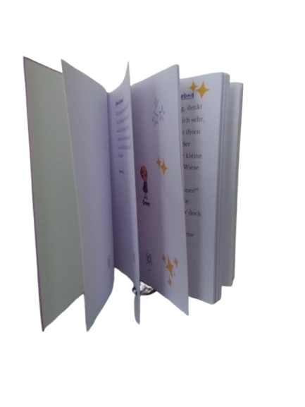 Die Geschichte von der kleinen Emmi und der Blumenelfe.