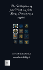 Kalender 2026  Alle Sternzeichen