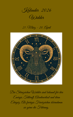 Kalender 2026 Stier