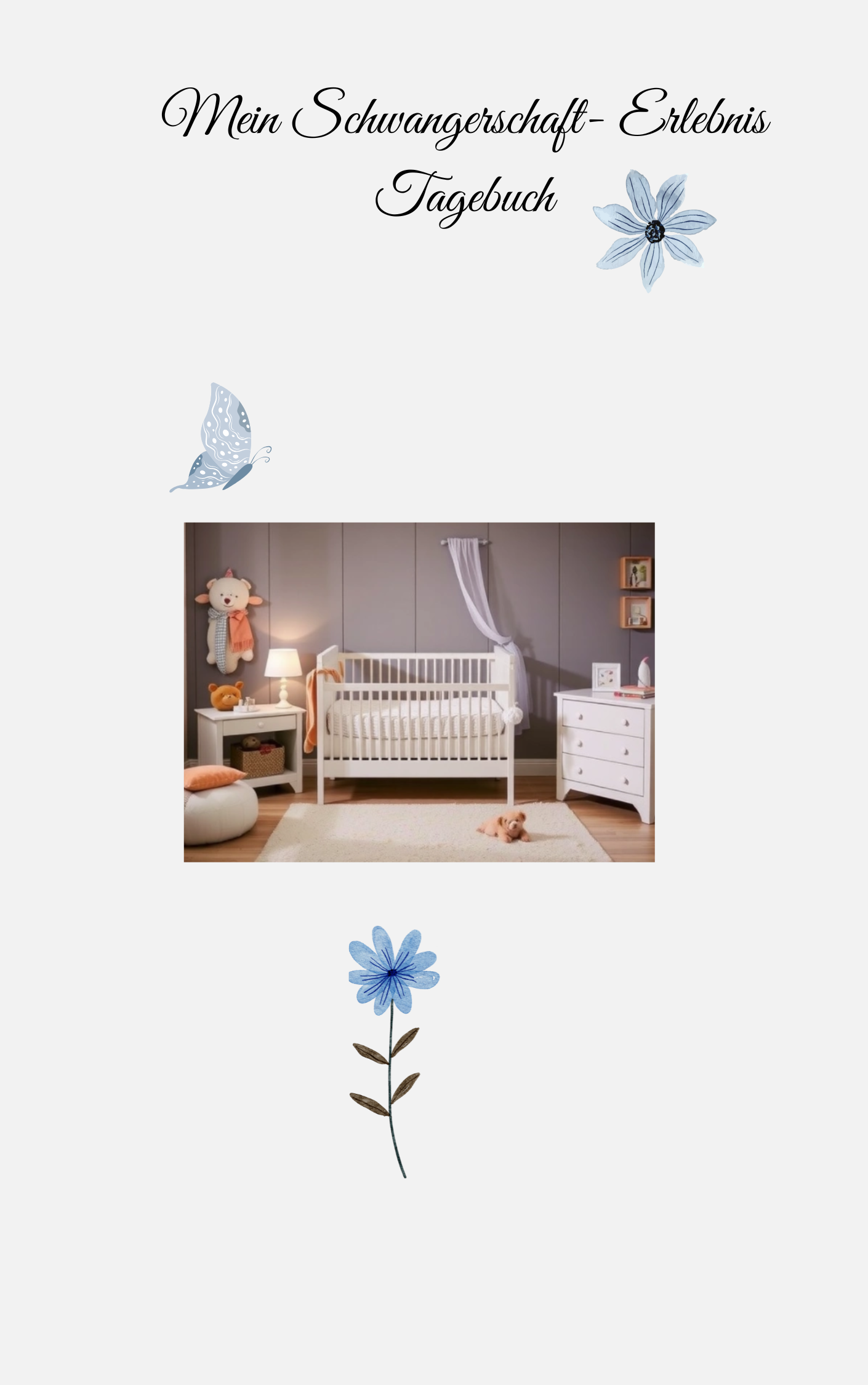 Mein Schwangerschaftsbuch Rosa