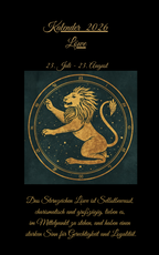 Kalender 2026  Löwe