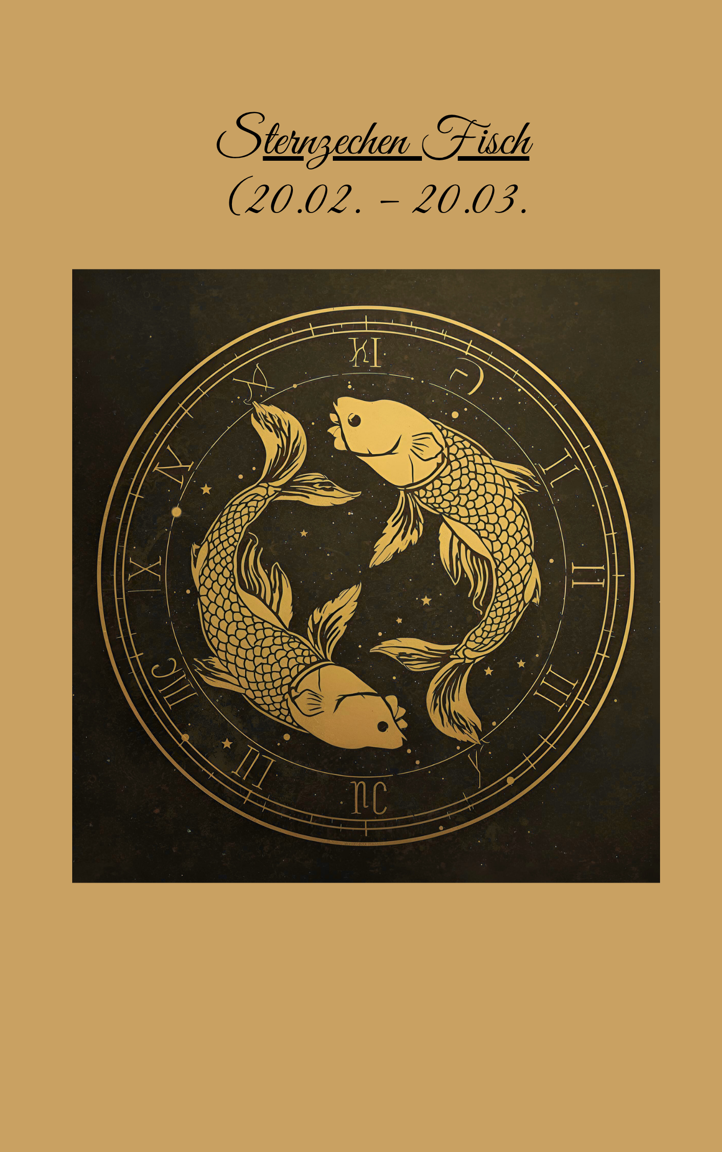 Sternzeichen Fisch Kalender 2026