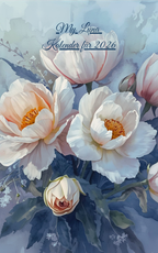 Taschenkalender 2026 Floral Luna