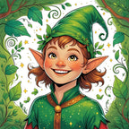 Freundebuch für die Grundschule / Elfenjungen