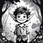 Freundebuch für die Grundschule / Elfenjungen