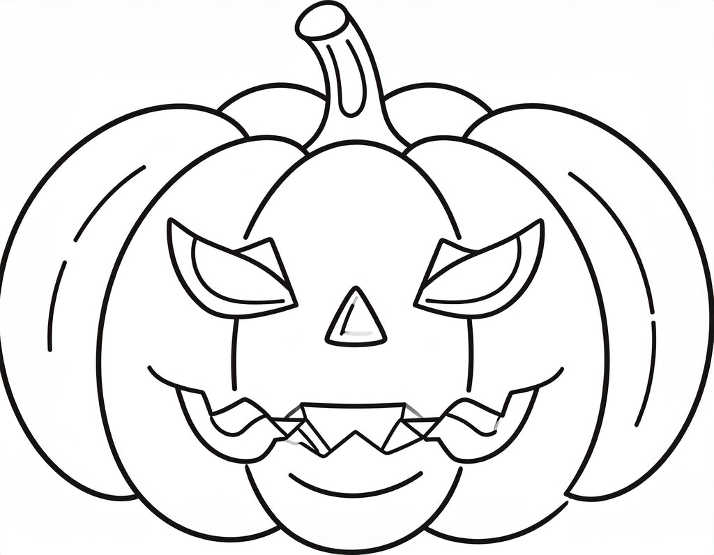 Malbuch Halloween Gruselig