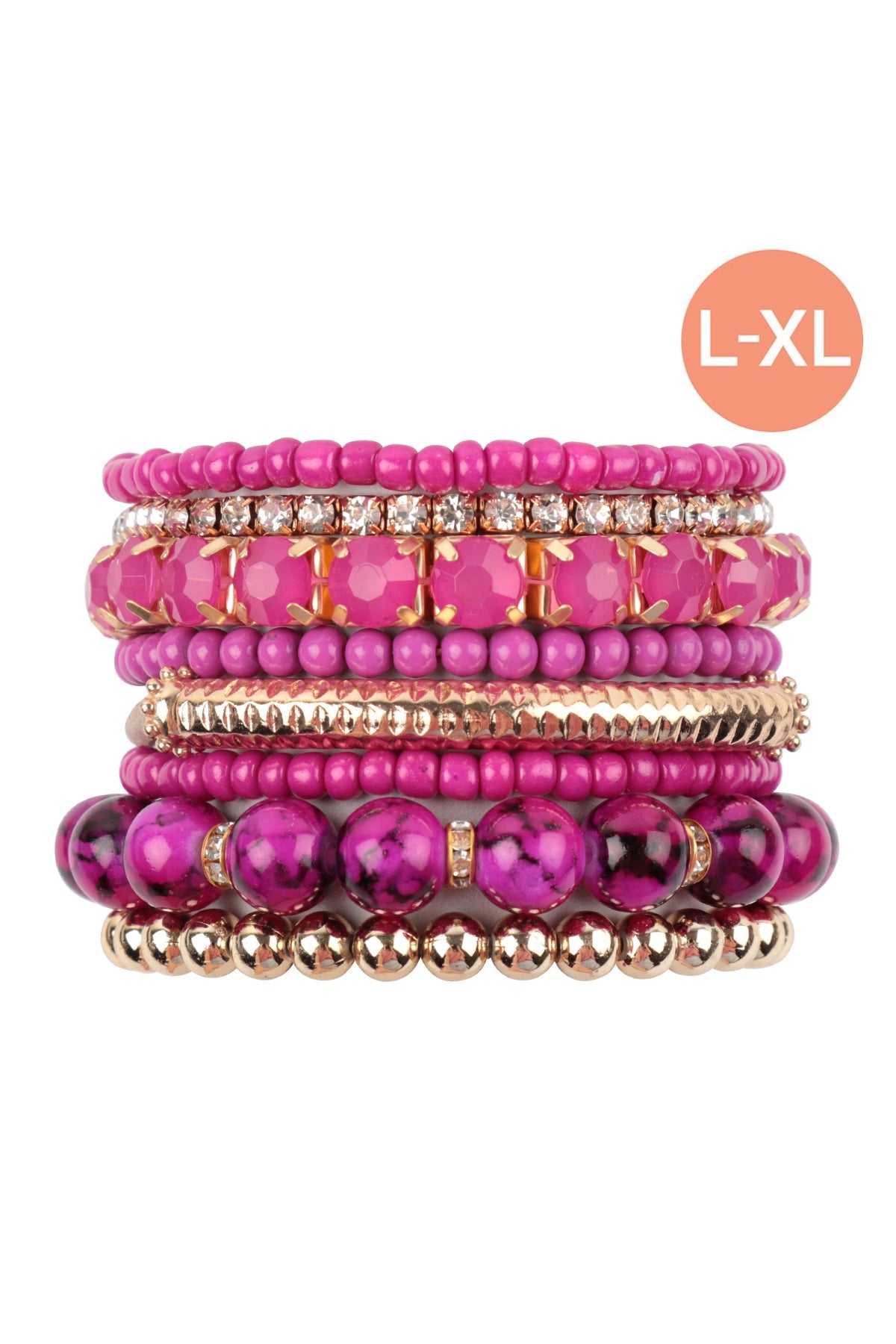 Mix Stackable Charm Bracelet