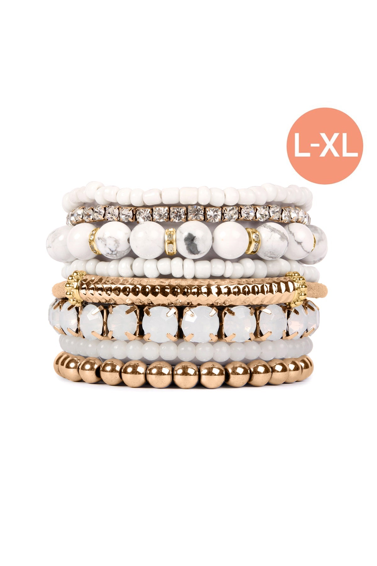 Mix Stackable Charm Bracelet