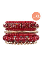 Mix Stackable Charm Bracelet