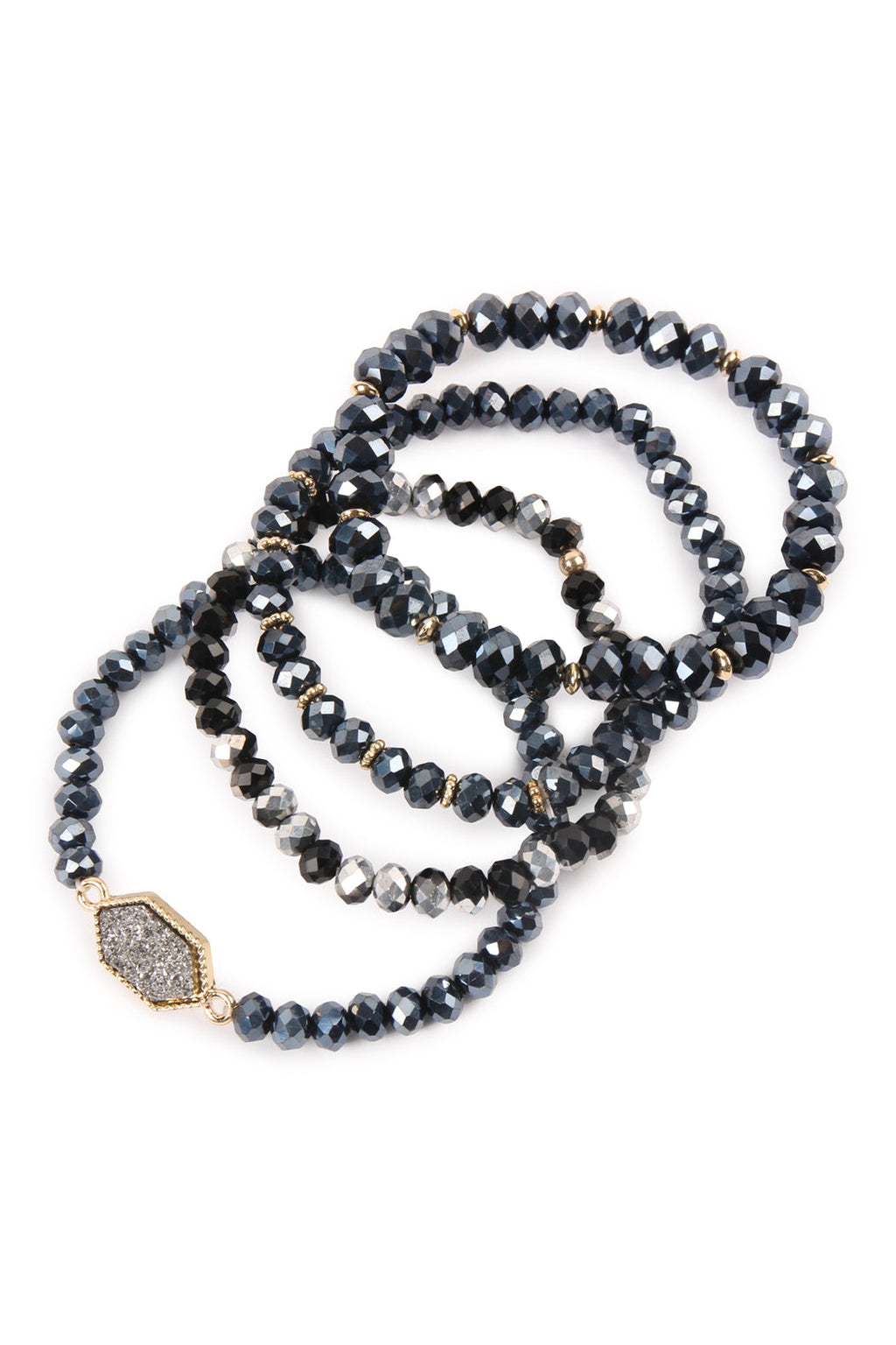 Multiple Line Classy Stack Bracelet