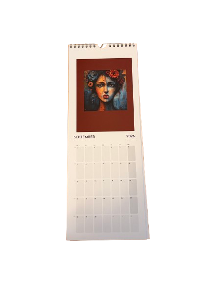 Wandkalender 2026  Feminin Energie by ES.