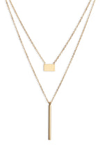 Double Strand Necklace - Gold