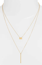 Double Strand Necklace - Gold