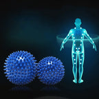 7cm Fitness Physiotherapy PVC Ball Hard Spiked Massage Ball Relieve Plantar