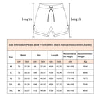 Camo Running Shorts Men Gym Sports Shorts 2 in 1 Quick Dry Workout Training Gym