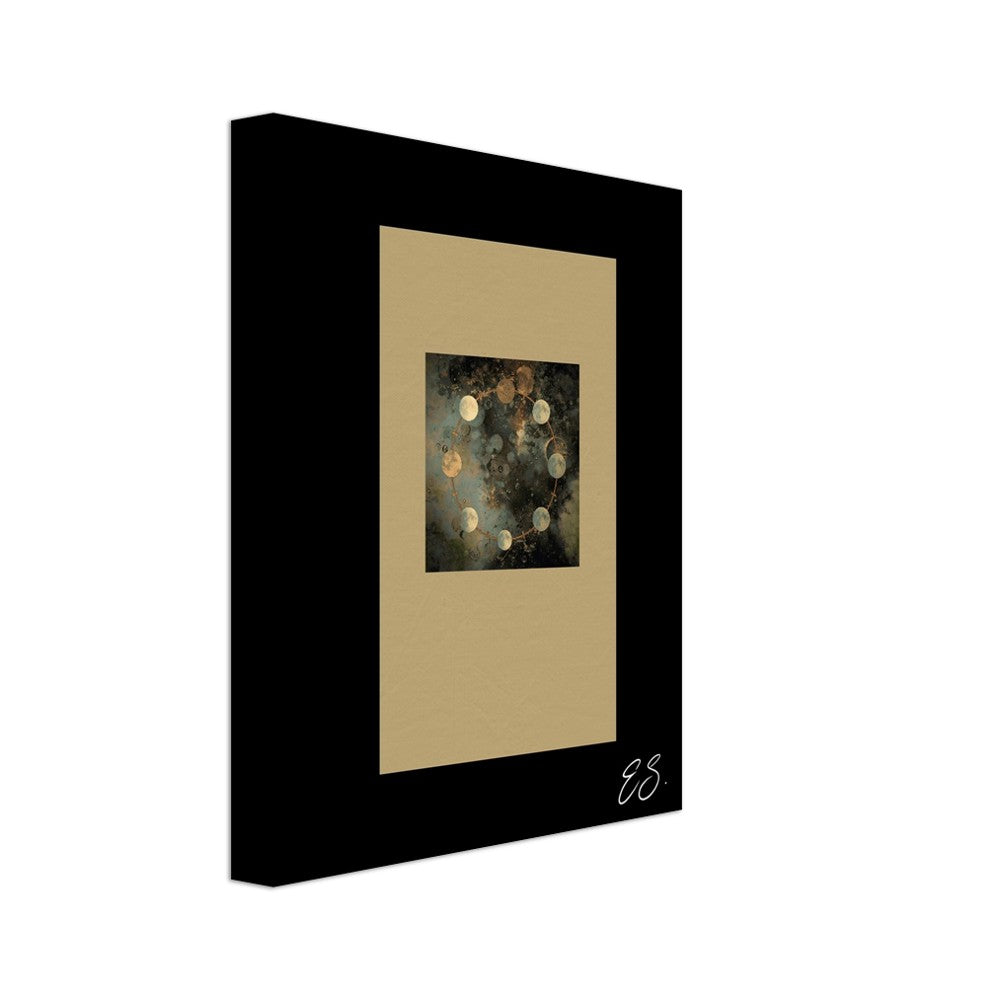 Leinwand Gold  Cycle