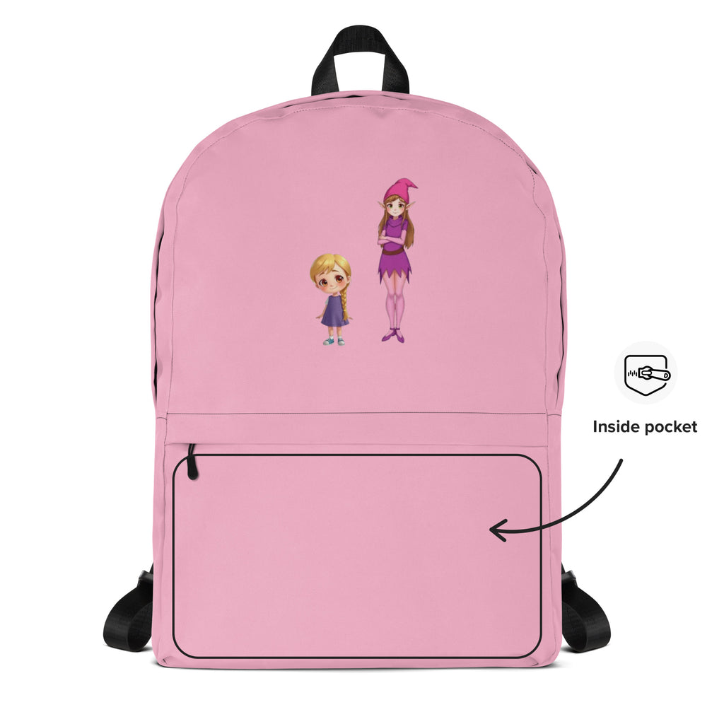 Rucksack Unisex Emmi und die Blumenelfe rosa