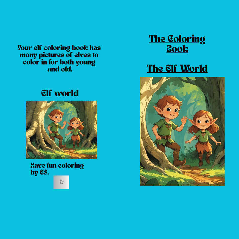 Das Malbuch Elfenwelt