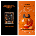 Malbuch Halloween Gruselig