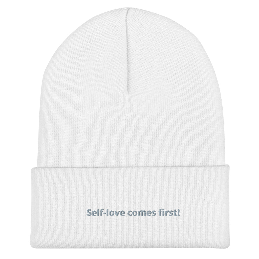 Cuffed Beanie | Yupoong 1501KC Self love comes first