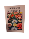 Malbuch Blumenwelt