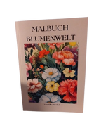 Malbuch Blumenwelt 1