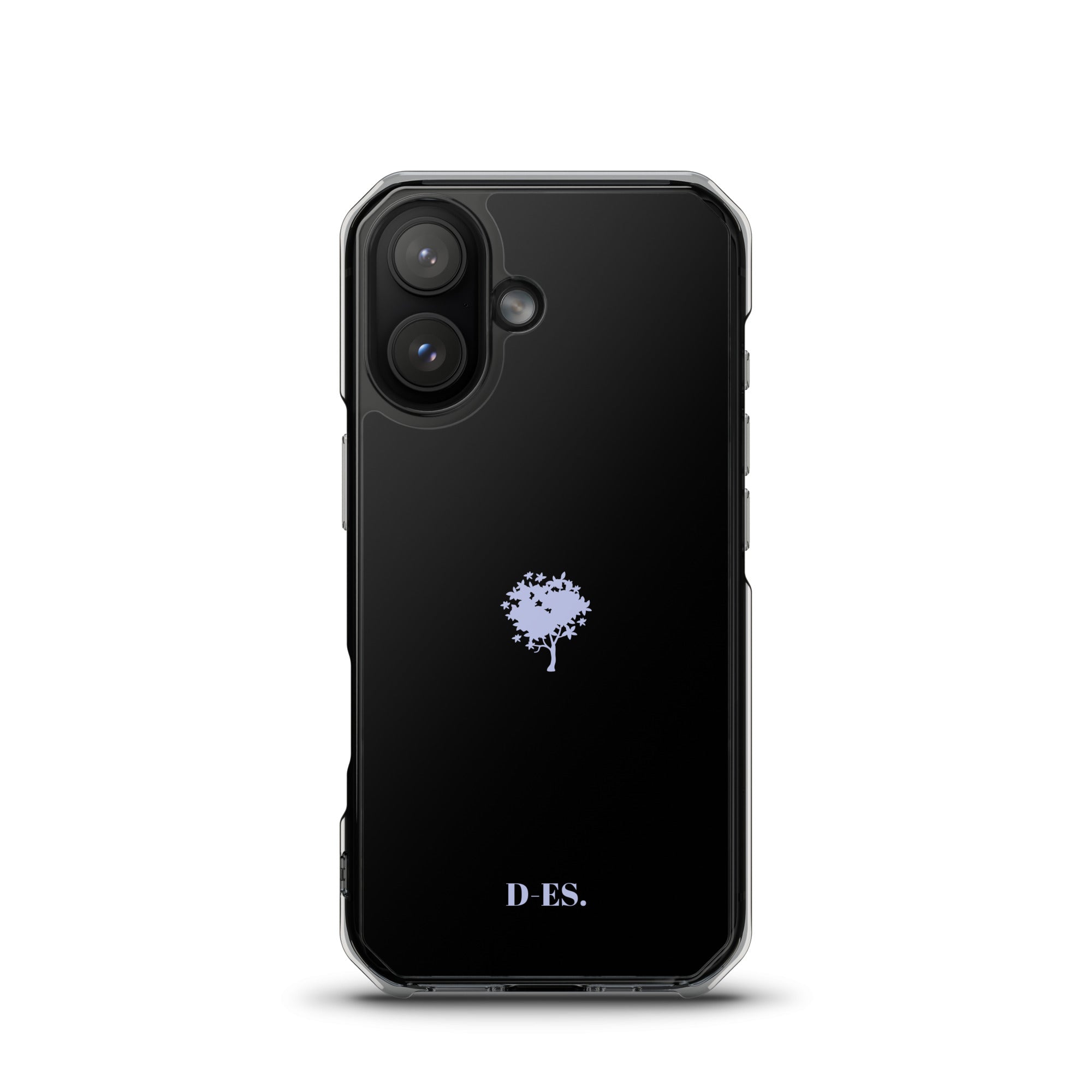 Transparente iPhone®-Hülle mit MagSafe® Schwarz