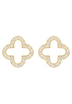 Open Clover Earrings