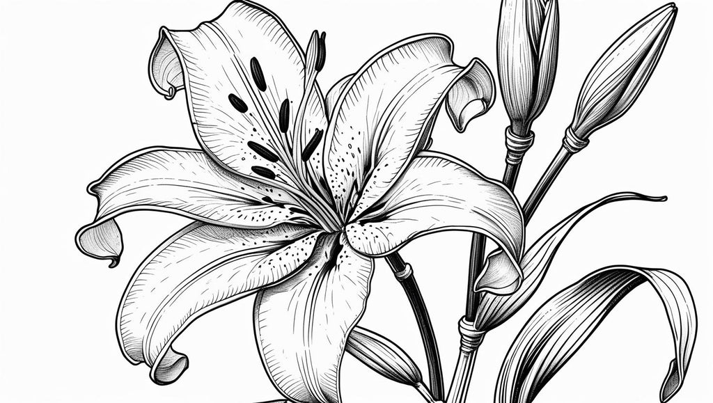 Malbuch Blumenwelt 2